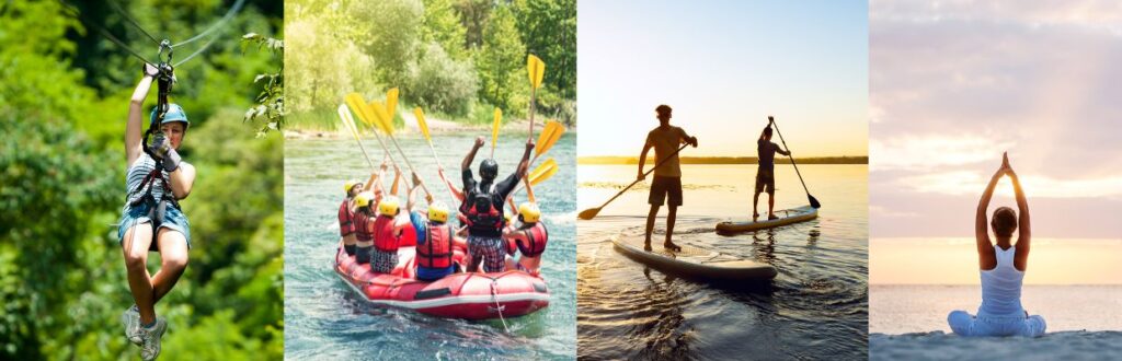 Activites - Choose Life Sober Adventures Different activities available on sober excursions